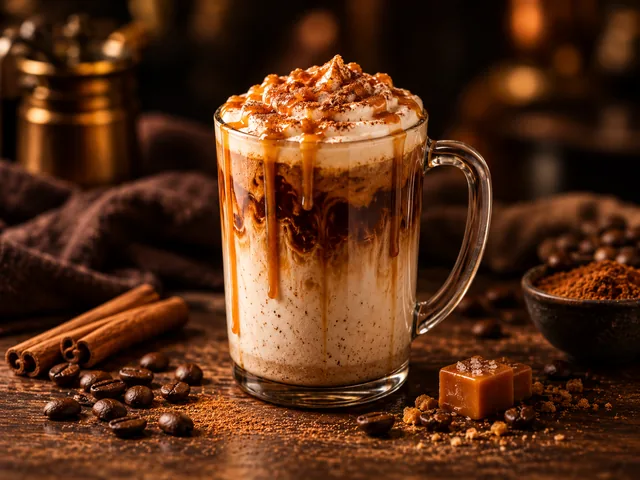 Caramel Cinnamon Latte
